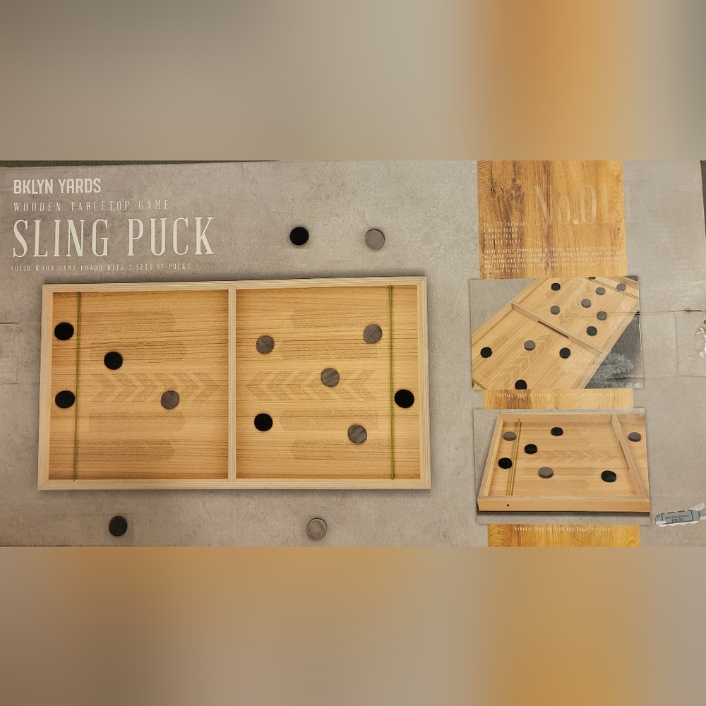BKLYN YARDS Sling Puck Game